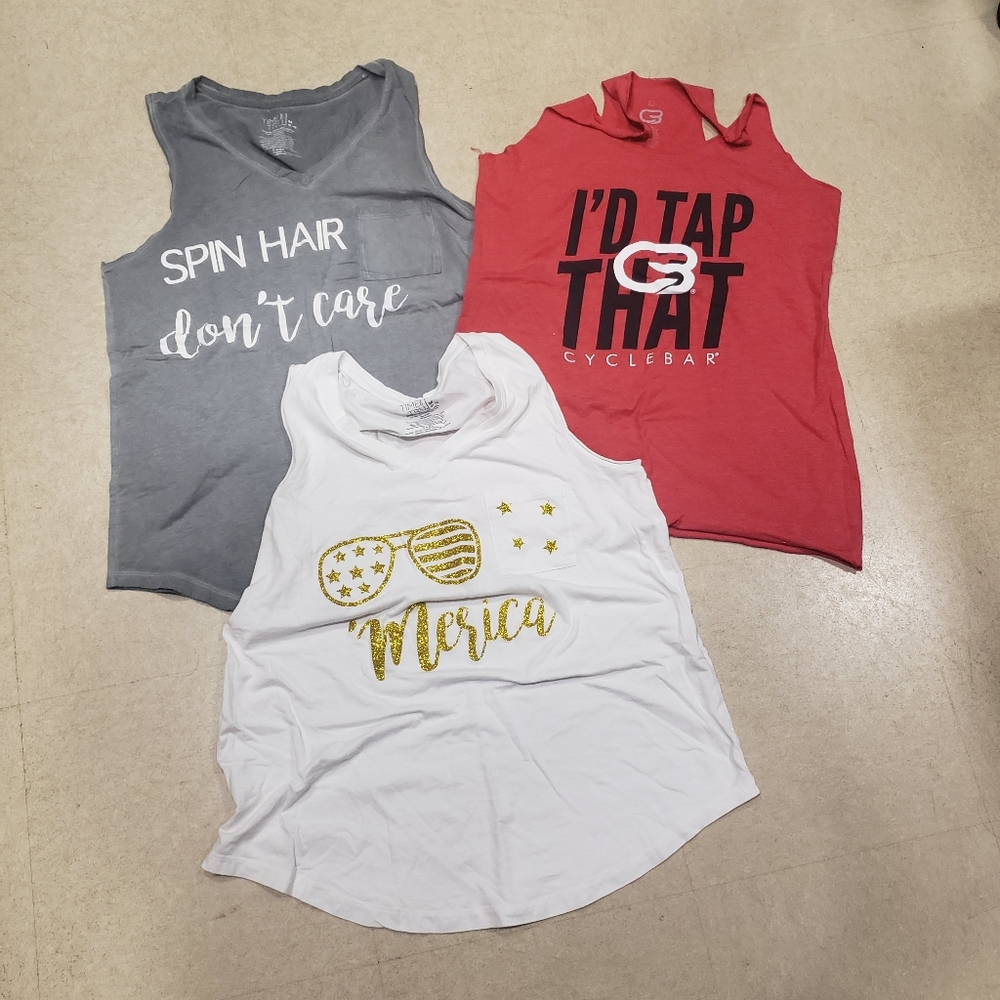 3 workout tanks